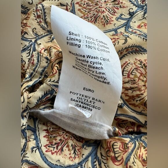 Pottery Barn Euro Floral Sham - Picture 5 of 5